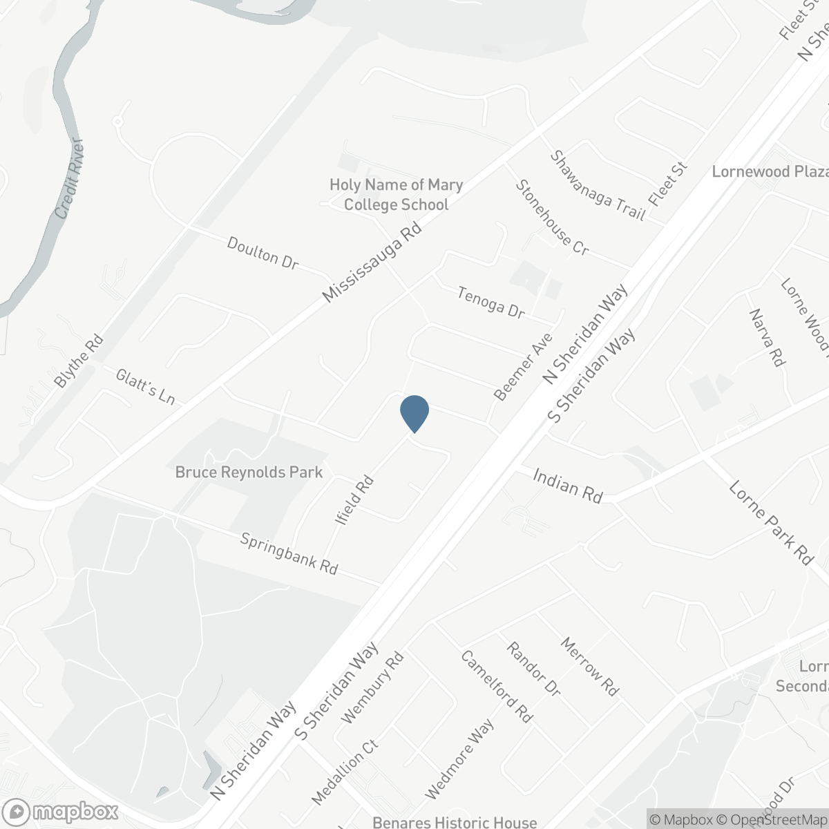 1511 IFIELD ROAD, Mississauga, Ontario L5H 3V8